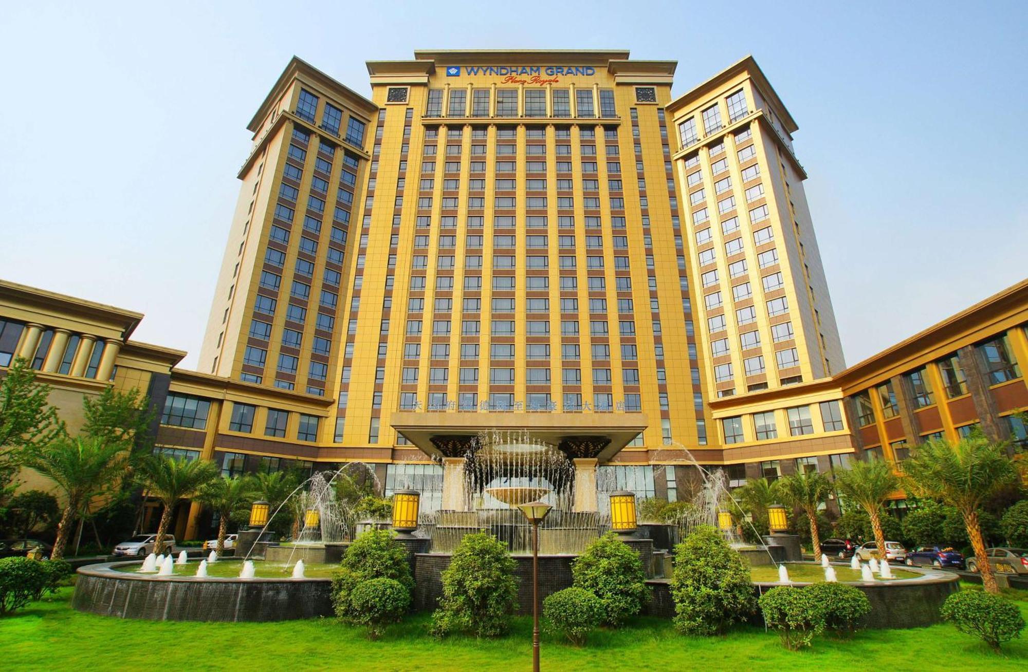 Wyndham Grand Plaza Royale Palace Chengdu Buitenkant foto
