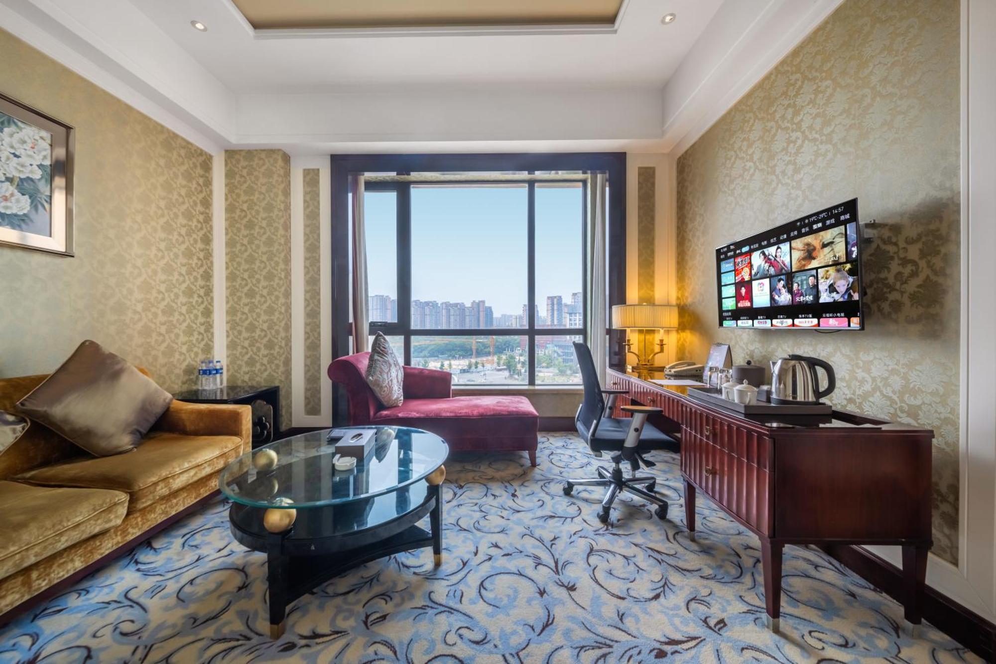 Wyndham Grand Plaza Royale Palace Chengdu Buitenkant foto