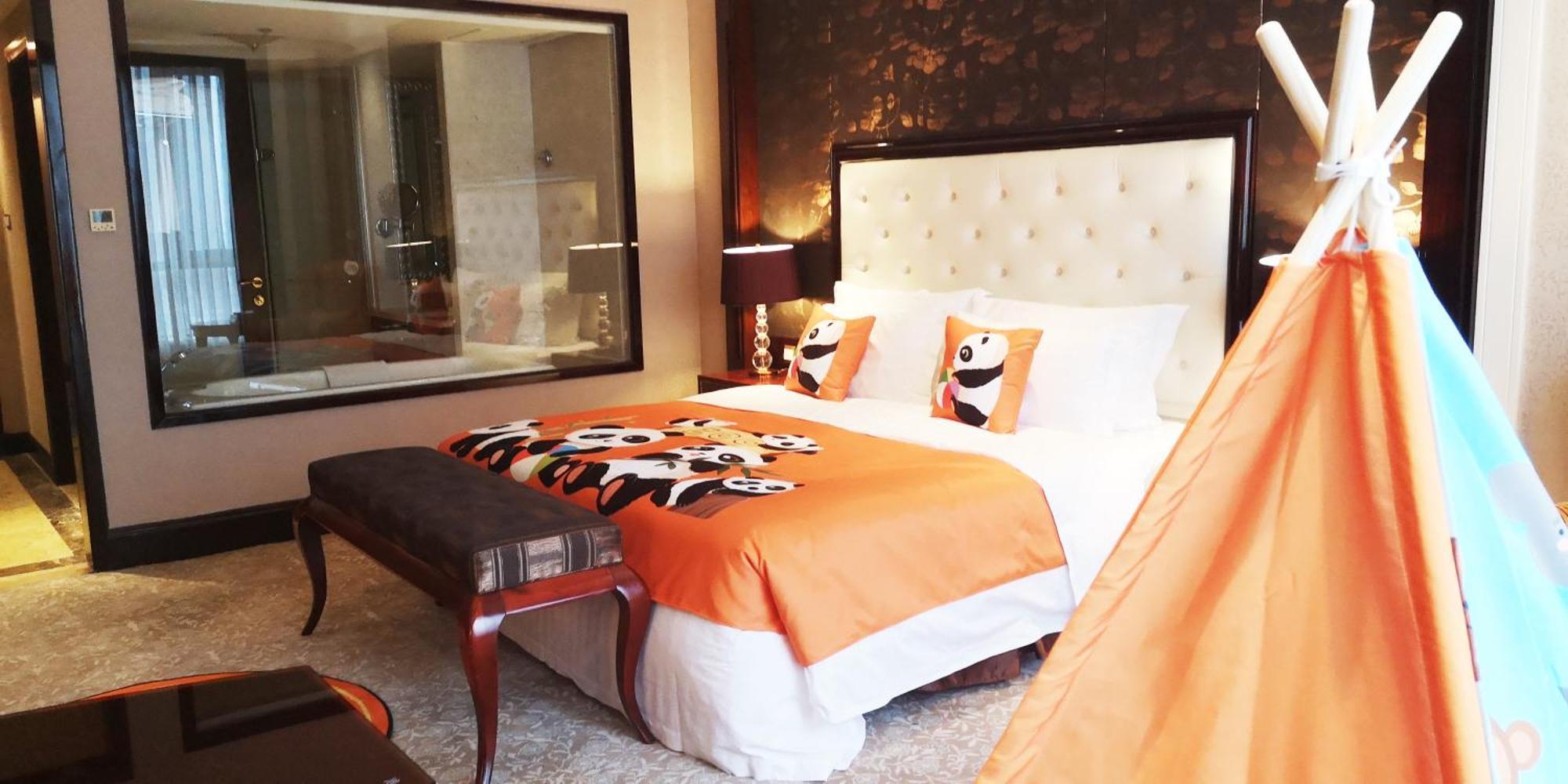 Wyndham Grand Plaza Royale Palace Chengdu Buitenkant foto